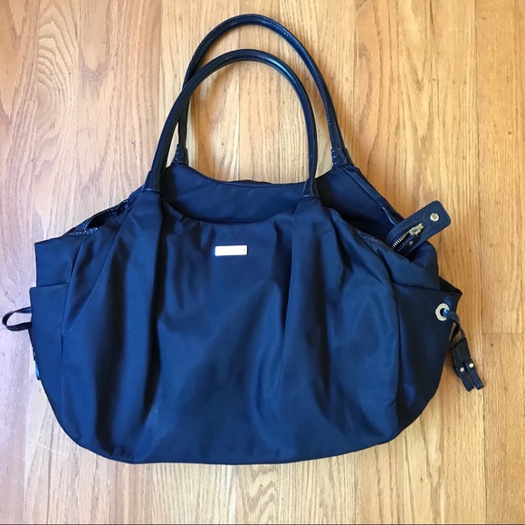 Kate Spade Stevie Diaper Bag Navy Blue - Picture 2 of 13